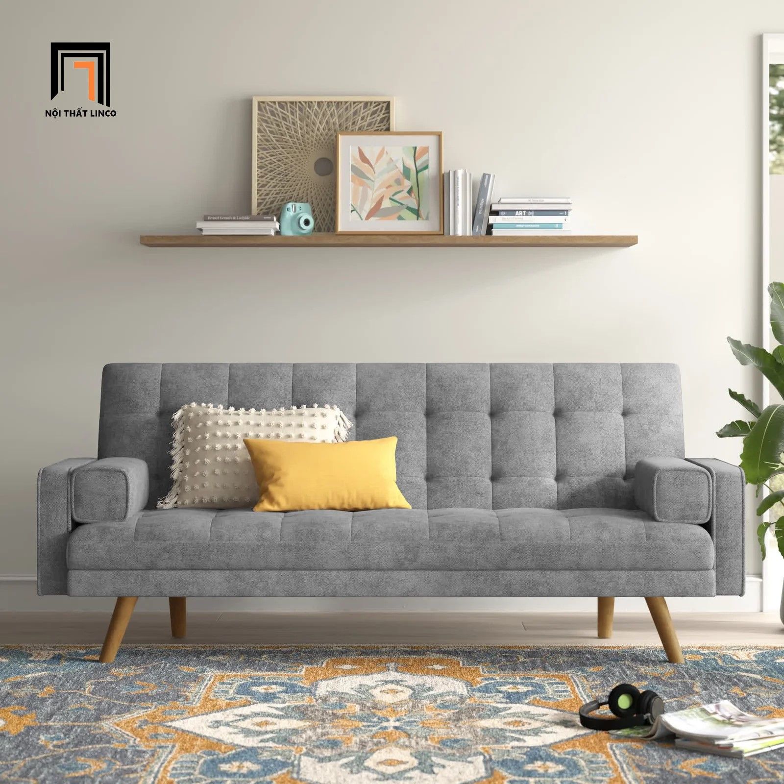 Ghế sofa giường nằm thông minh GB19 Mistana 1m9 giá rẻ