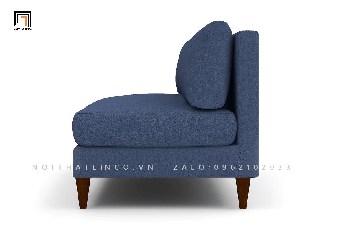 Ghế sofa băng đơn giản dài 1m8 GT1 xanh dương đậm