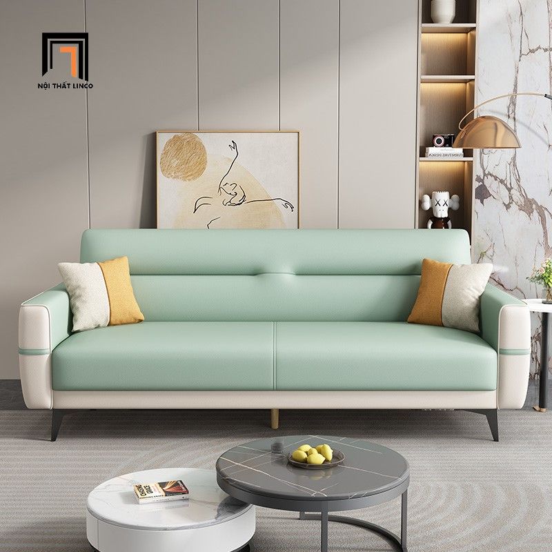 Ghế sofa giường nằm hiện đại 2m GB110 Uniao phối màu da đẹp