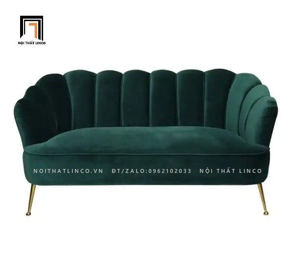 Ghế sofa băng cho shop tiệm BT86 Sans 2m2 vải nhung nỉ