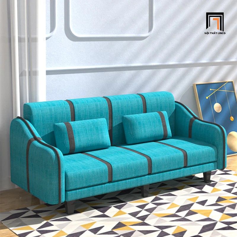 Ghế sofa giường nhỏ gọn GB35 Dalin 1m7 màu vàng chanh