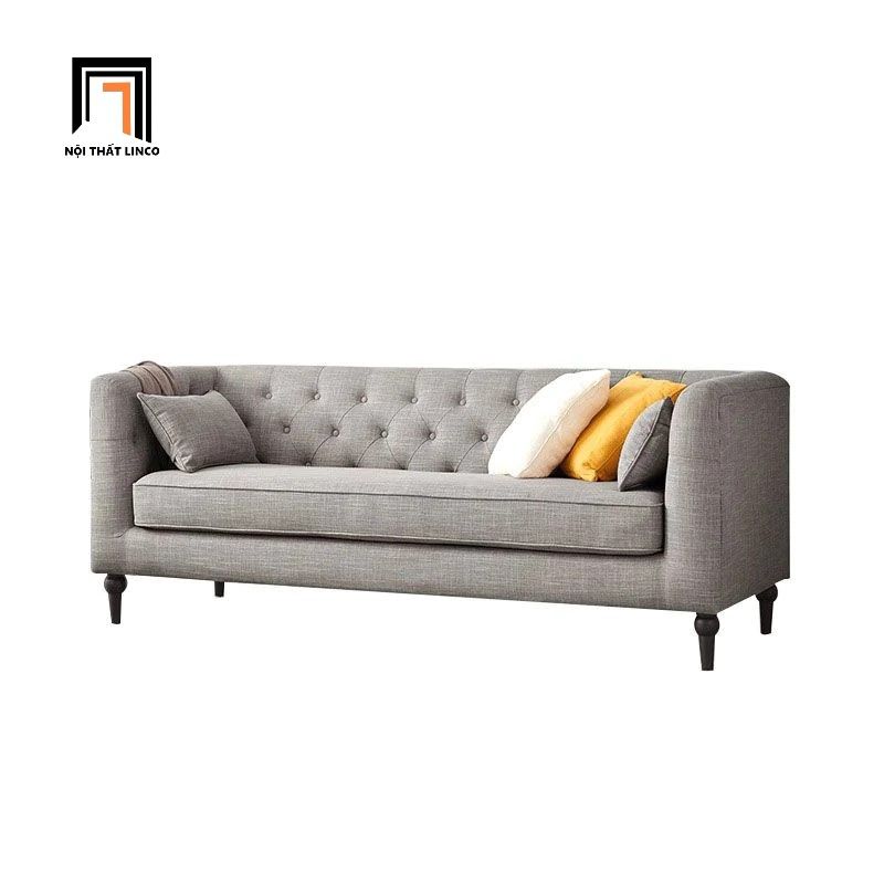 Ghế sofa băng tân cổ điển BT288 Wright 2m1 giật nút sang trọng