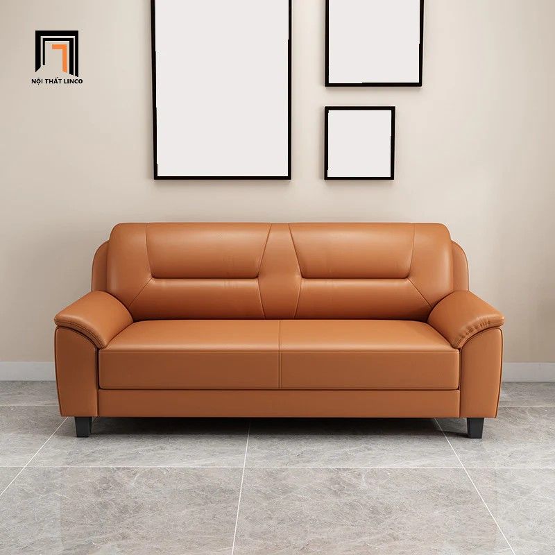 Sofa băng da công nghiệp BT158 Rabot dài 1m7 nhỏ gọn