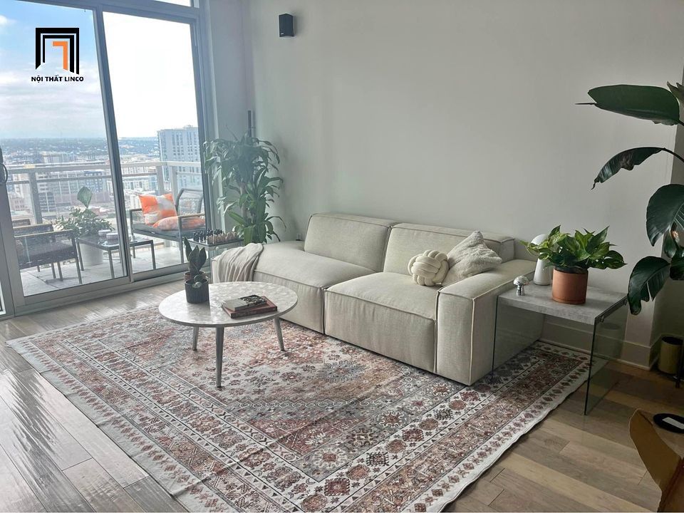 Ghế sofa văng giá rẻ dài 2m1 BT244 Cary cho chung cư
