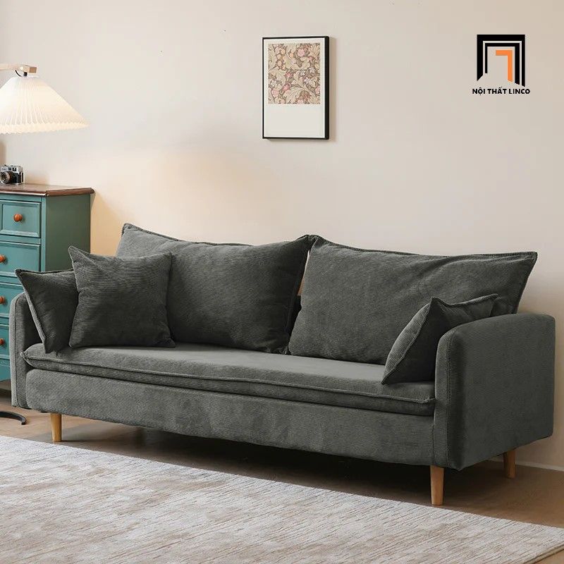 Bộ ghế sofa phòng khách vải nỉ KT104 Nocito giá rẻ