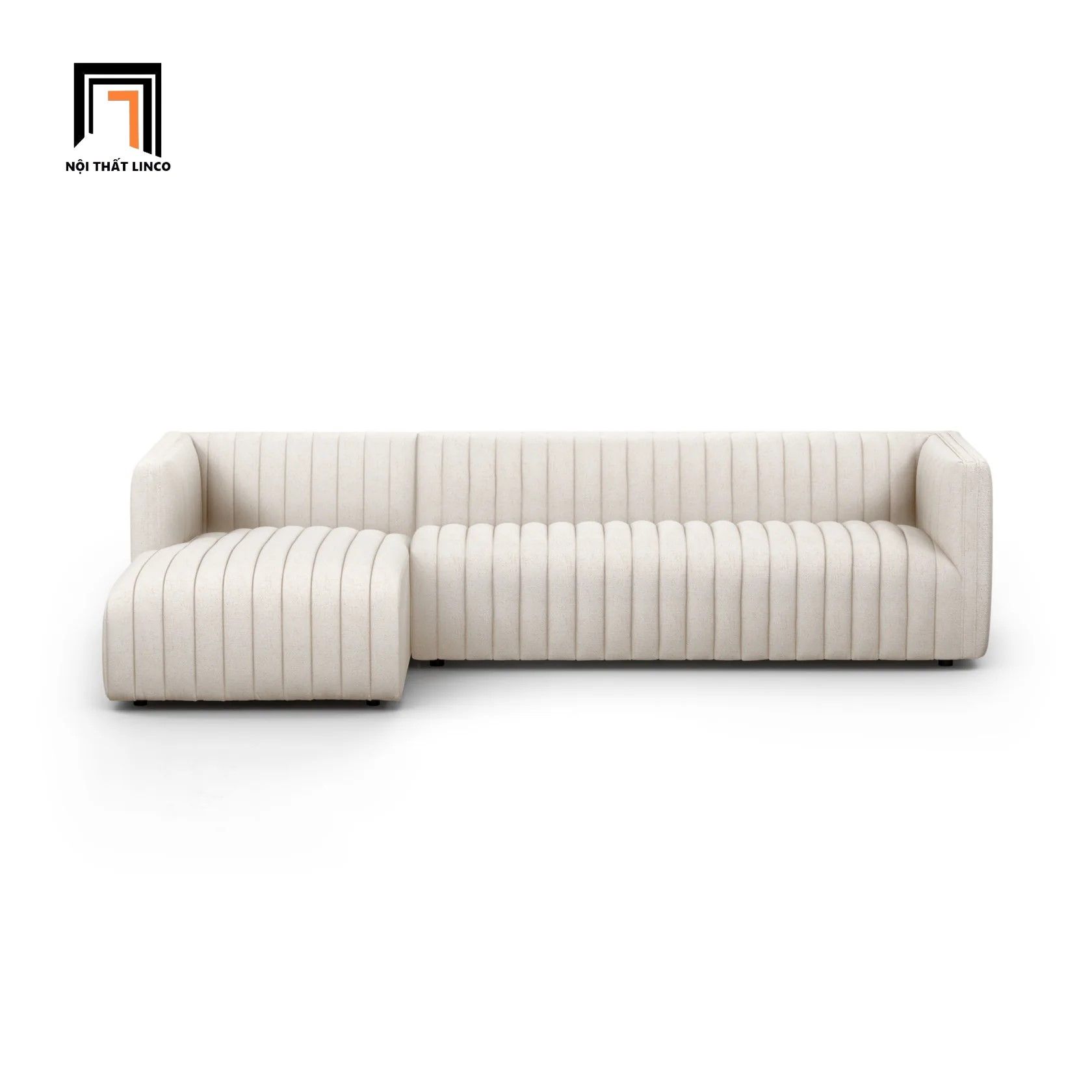 Ghế sofa góc chữ L GT80 Augustine 2m4 x 1m6 sang trọng