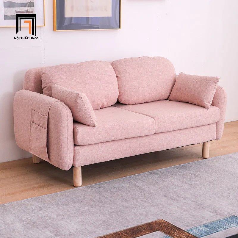 Ghế sofa băng nhỏ gọn BT156 Scandy dài 1m5 vải nỉ