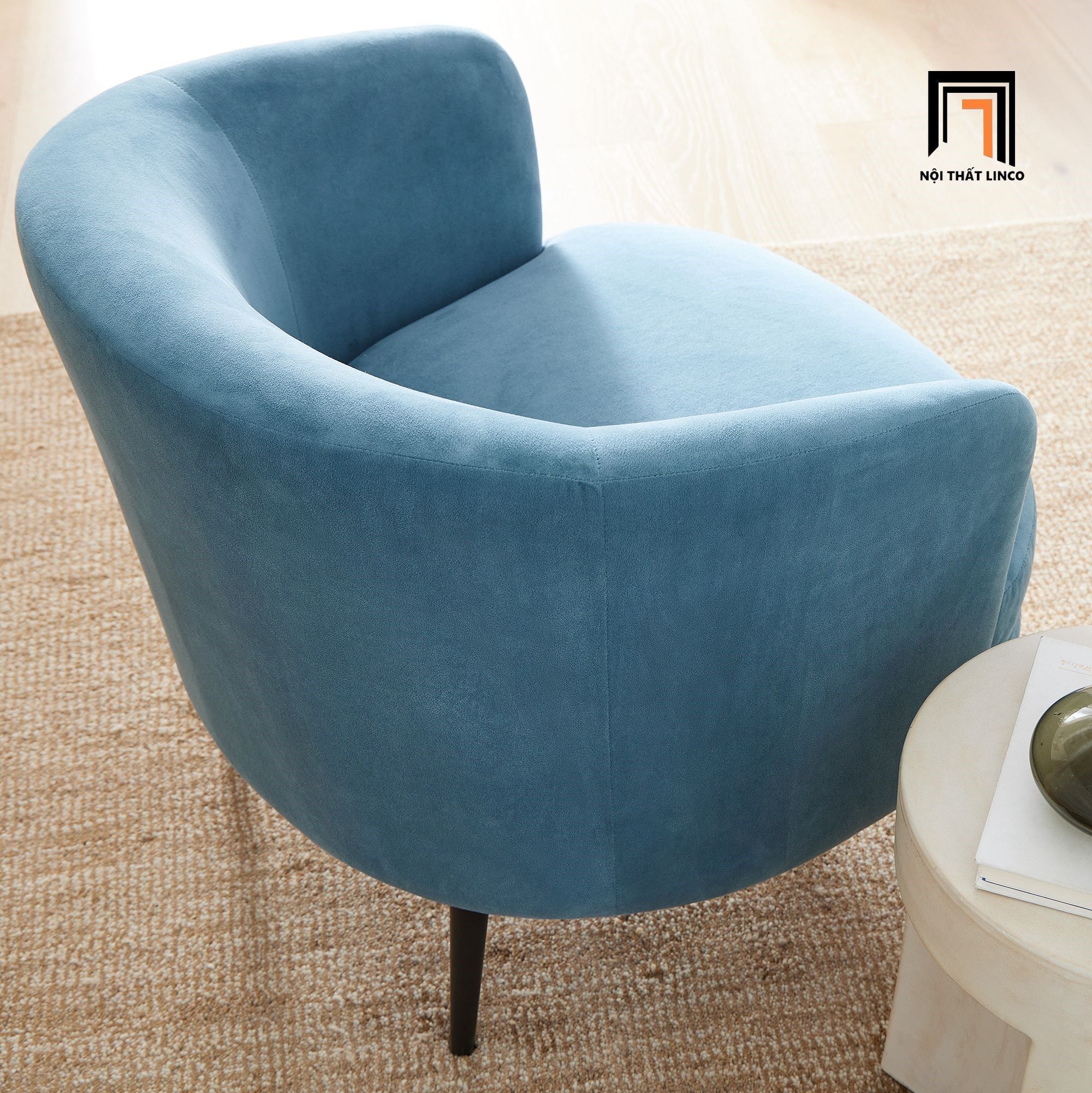 Ghế sofa đơn nhỏ xinh DT18 Viv cho tiệm shop trang trí