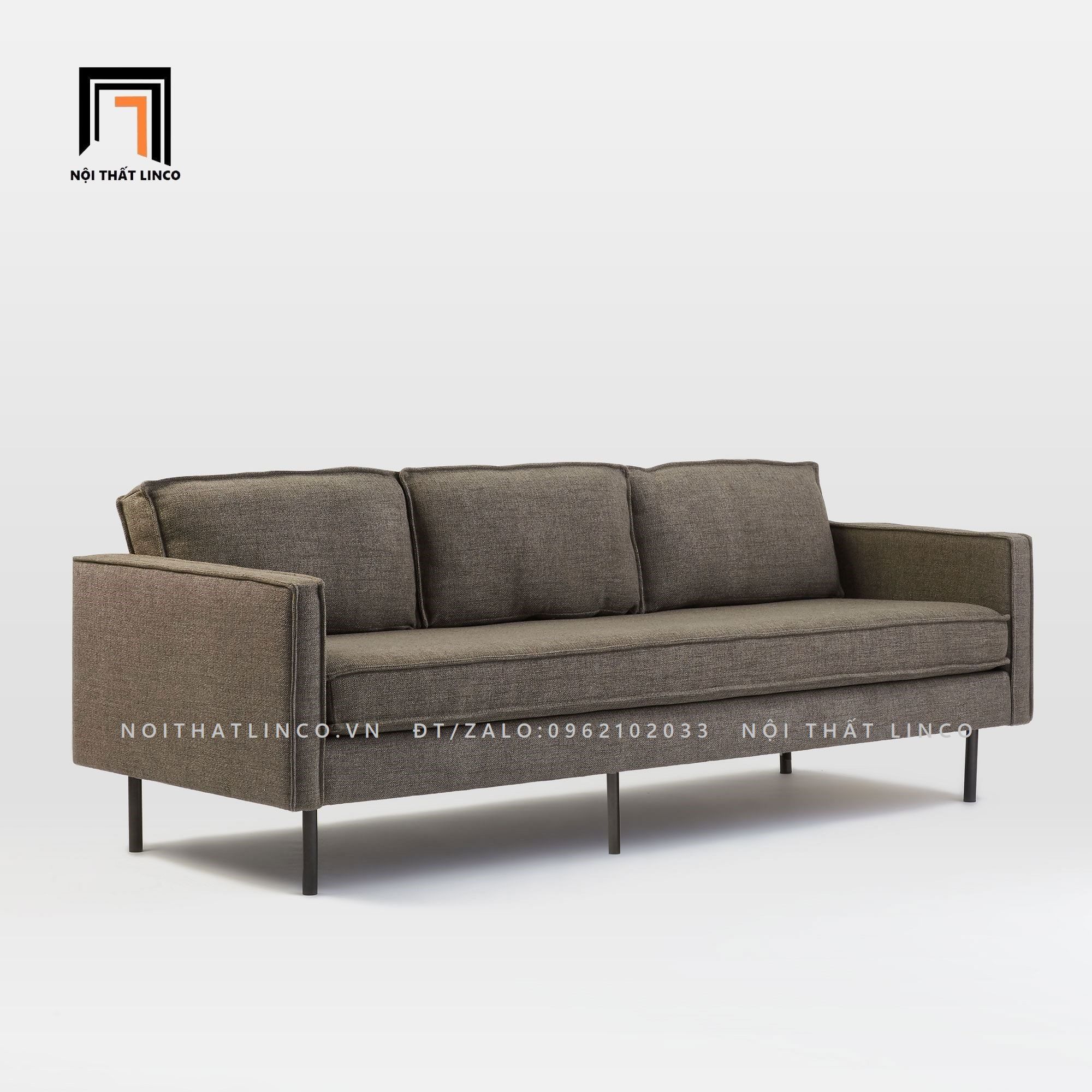 Ghế sofa văng dài 2m BT123 Axel giá rẻ cho văn phòng
