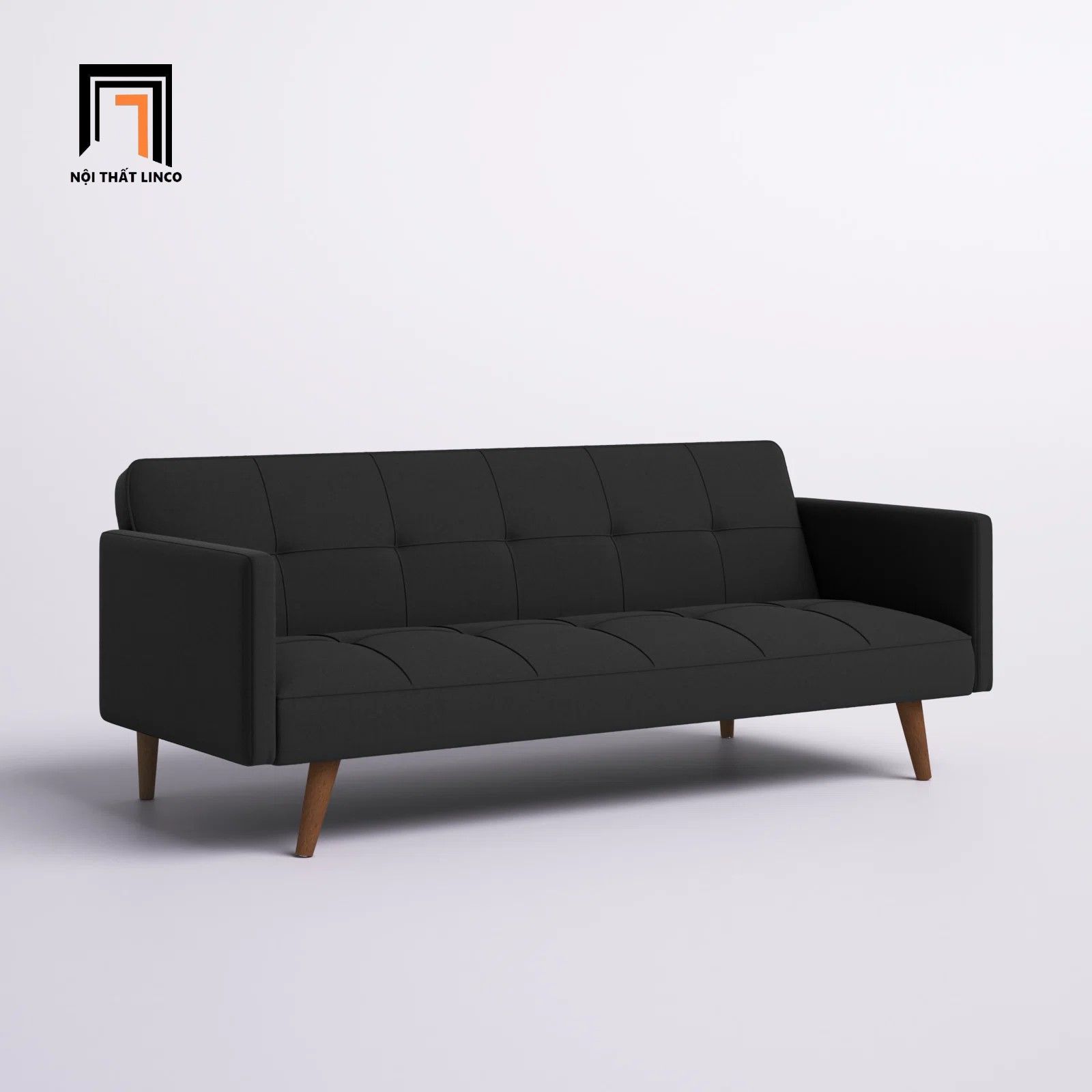 Ghế sofa giường nằm giá rẻ GB58 Hardin 2m xám lông chuột