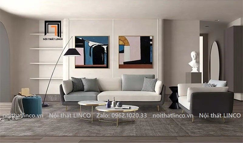 Ghế sofa băng dài 2m2 BT45-Mixco phối trộn nhiều màu sắc