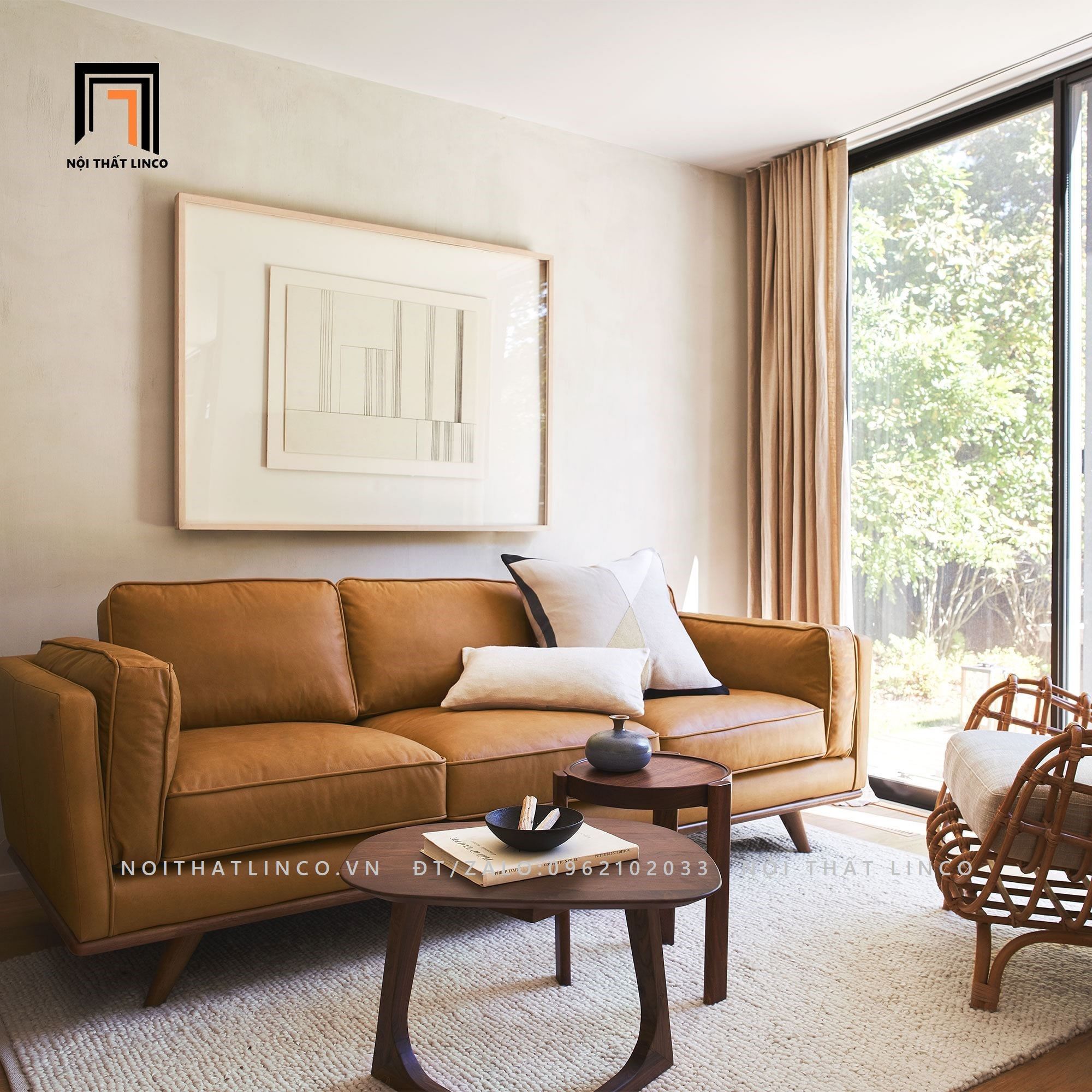 Ghế sofa băng da Pu BT120 Zander cao cấp cho công sở