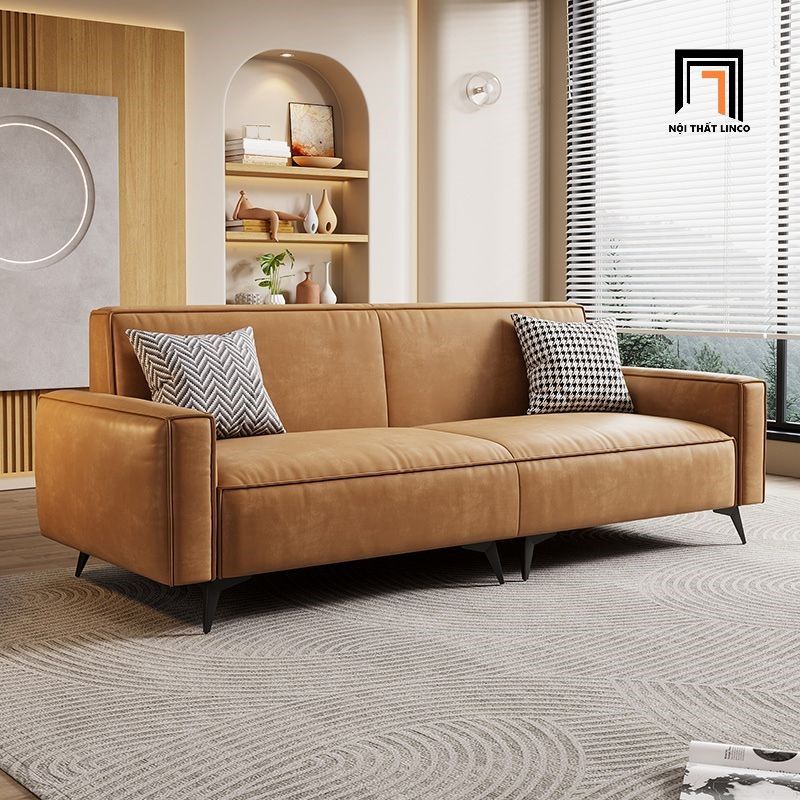 Ghế sofa băng bọc da giả dài 2m1 BT268 Klamath cho văn phòng