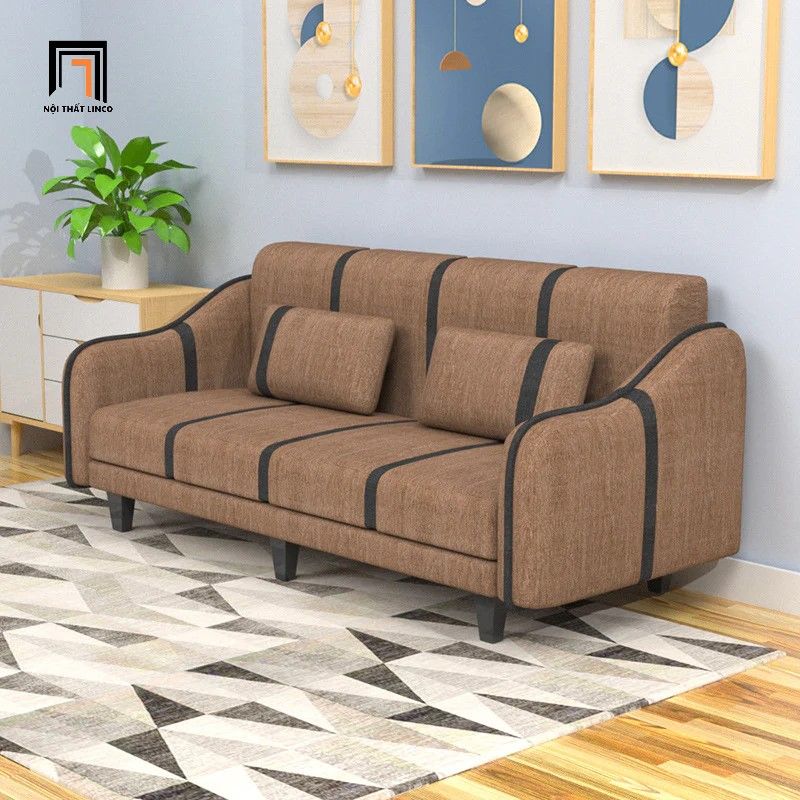 Ghế sofa giường nhỏ gọn GB35 Dalin 1m7 màu vàng chanh