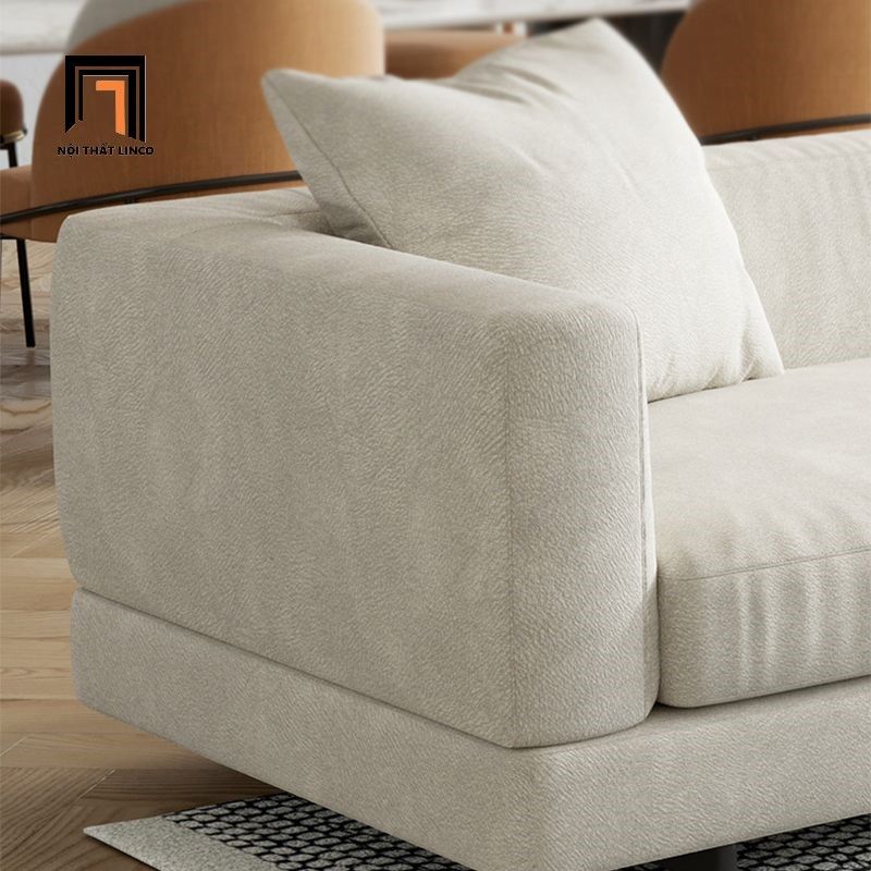 Bộ ghế sofa góc L 3m2 x 1m2 GT182 Zingo màu xám trắng hiện đại