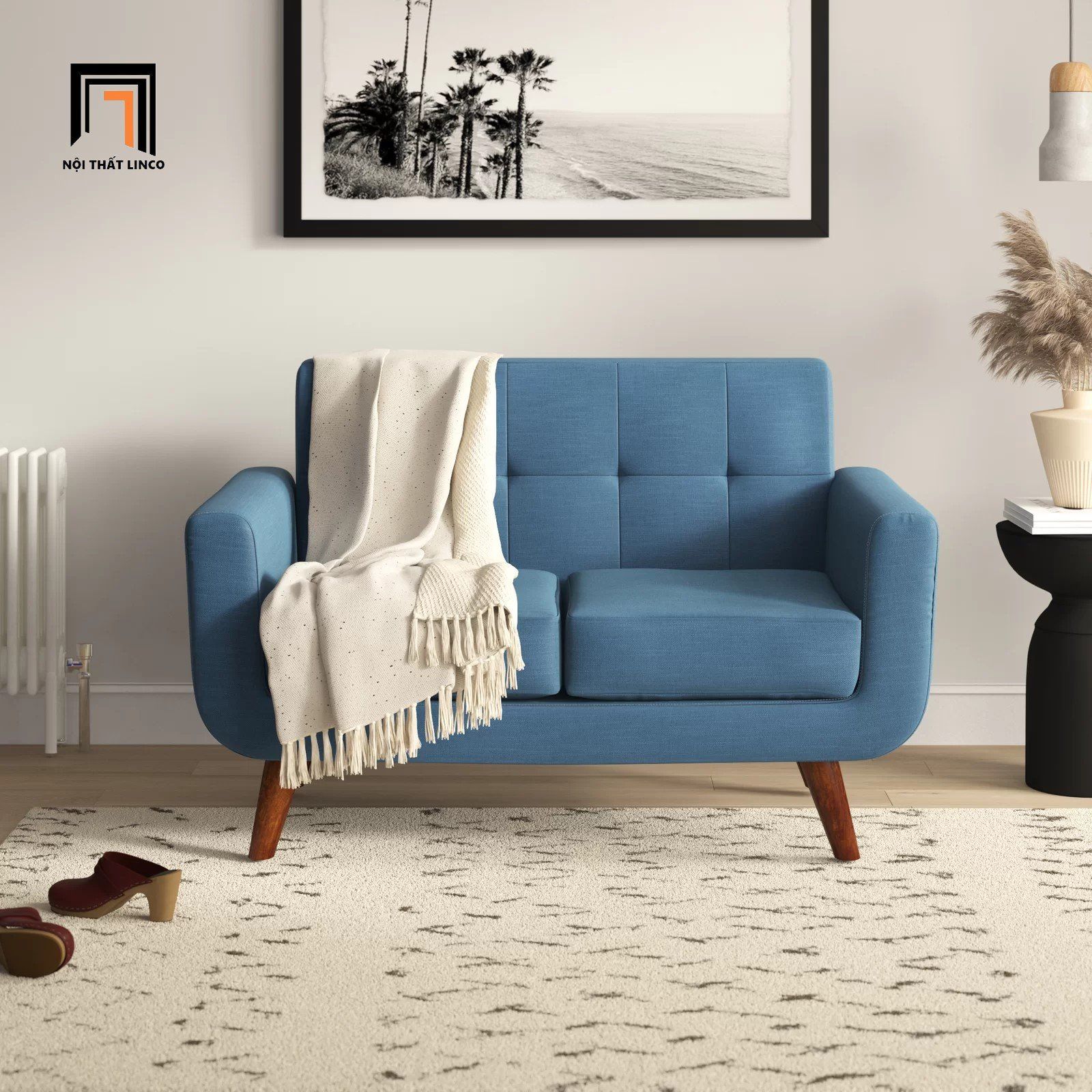 Ghế sofa băng nhỏ gọn dài 1m3 BT218 Esmai cho phòng trọ