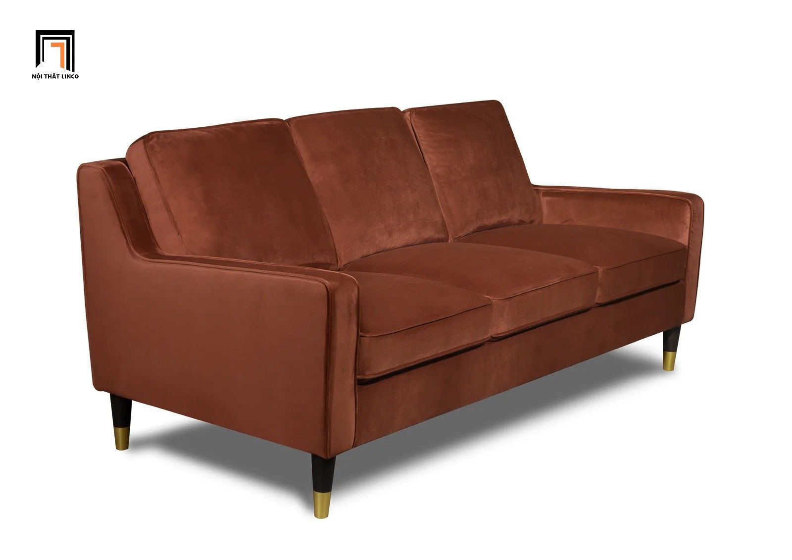 Ghế sofa văng vải nhung BT154 Wendel dài 2m giá rẻ