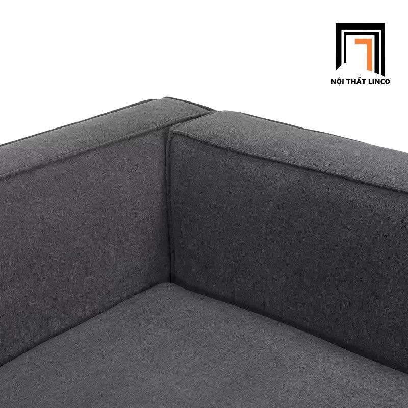 Bộ ghế sofa góc L đa năng 2m5 x 1m6 GT3 Kingee cho phòng khách lớn