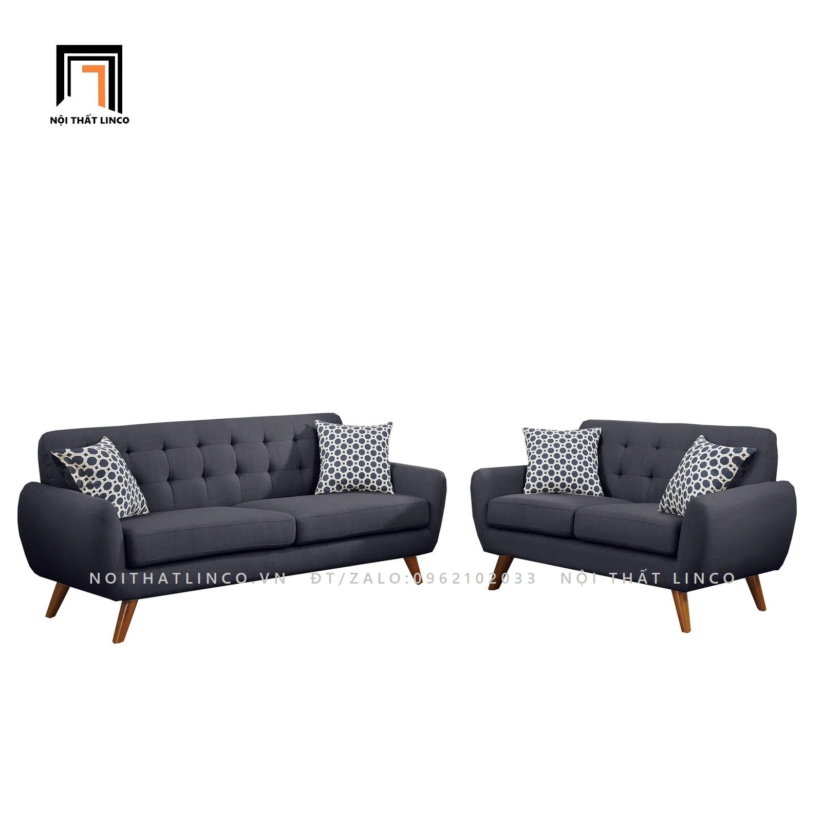 Bộ ghế sofa phòng khách gia đình KT38 Eloe giá rẻ