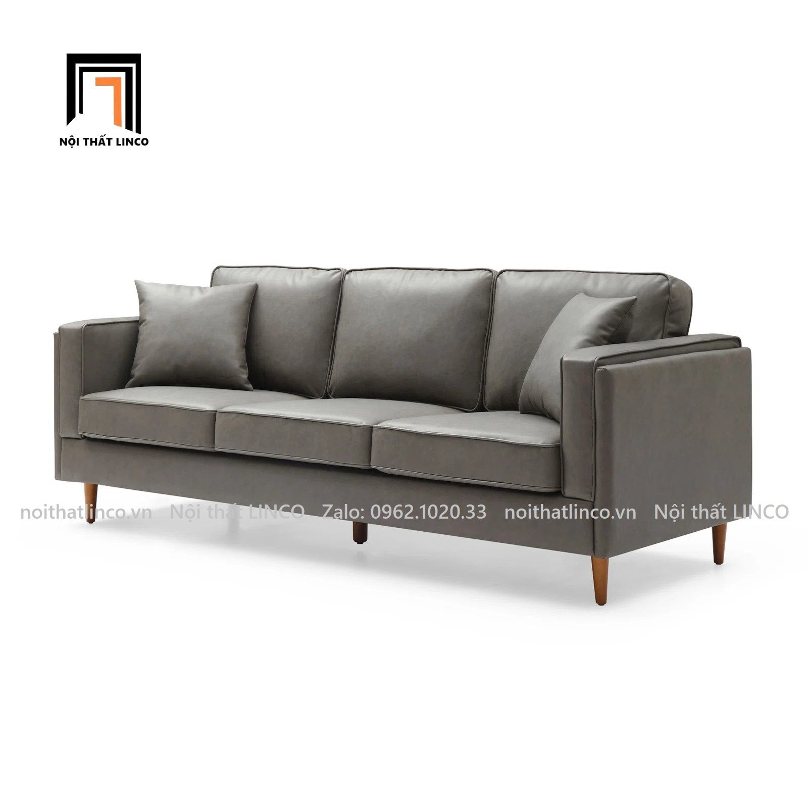 Ghế sofa văng da công nghiệp 2m BT37-Portola 3 chỗ ngồi