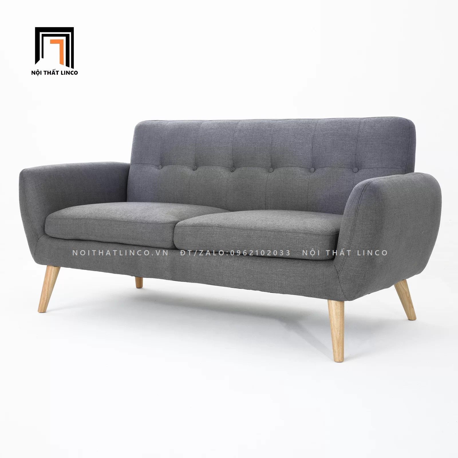 Ghế sofa băng nhỏ gọn BT101 dài 1m9 cho văn phòng làm việc