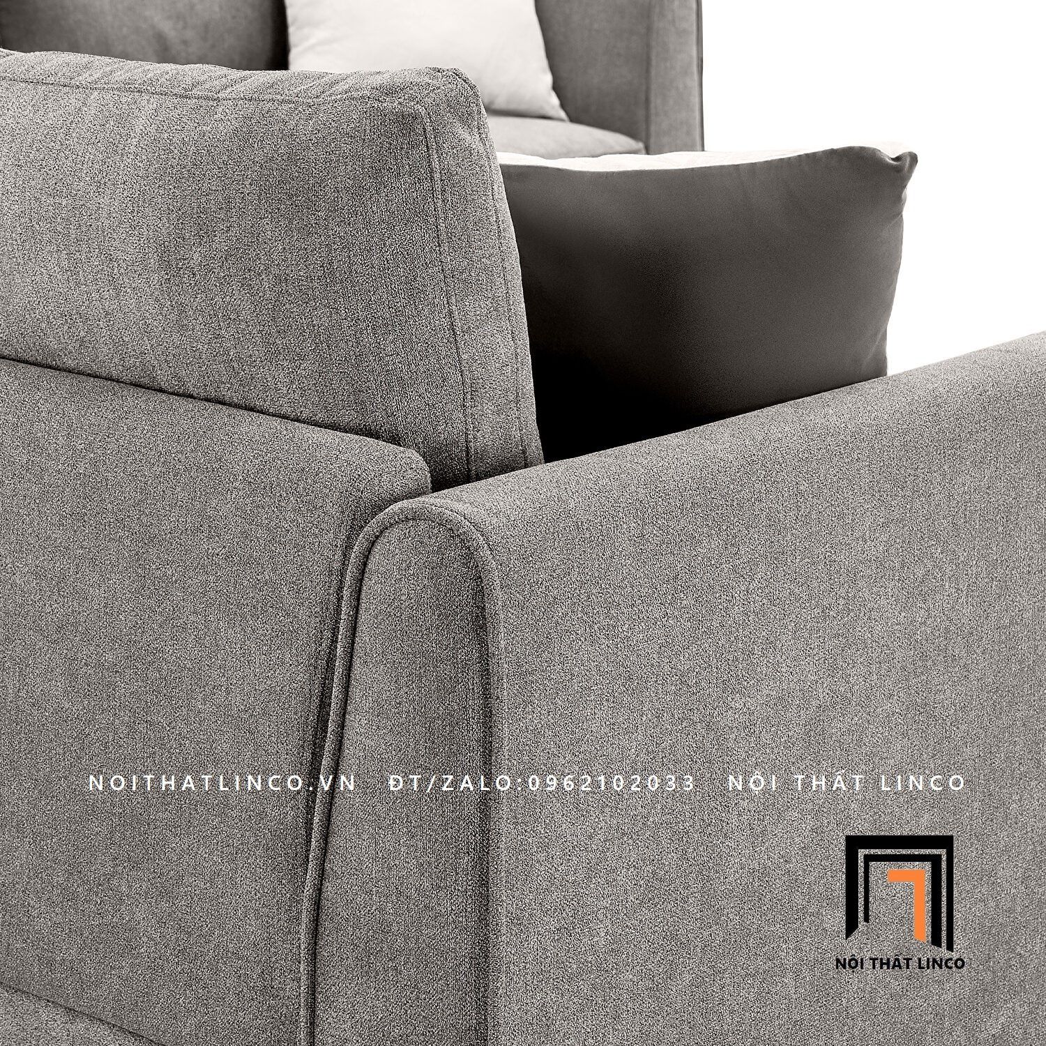 Bộ ghế sofa phòng khách 2m2 x 2m2 GT74 Lakin sang trọng