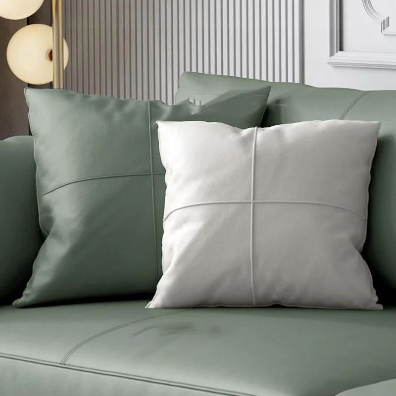 Bộ ghế sofa phòng khách hiện đại KT87 Tipton bọc da giả