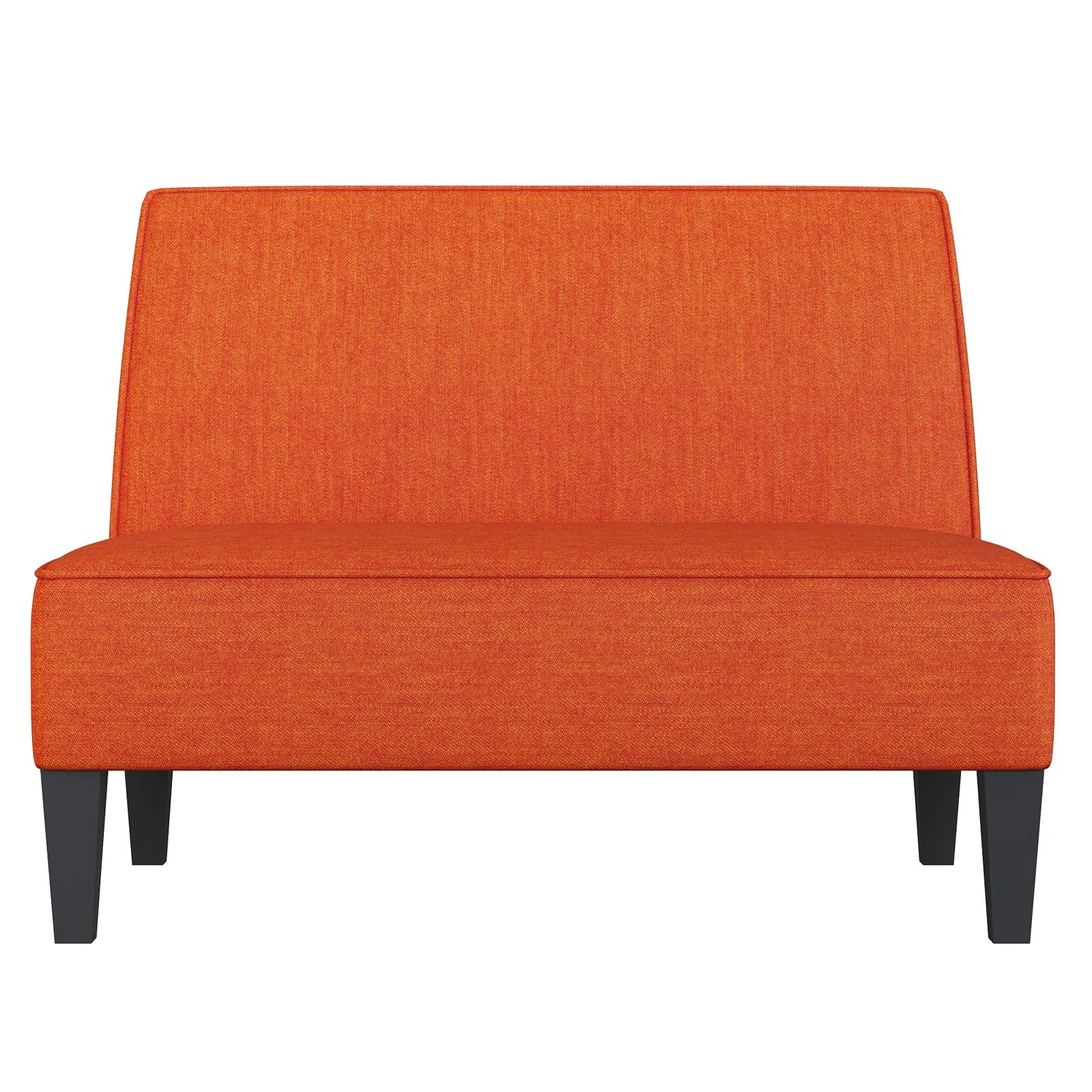 Ghế sofa băng nhỏ màu cam BT229 Devair dài 1m cho phòng trọ