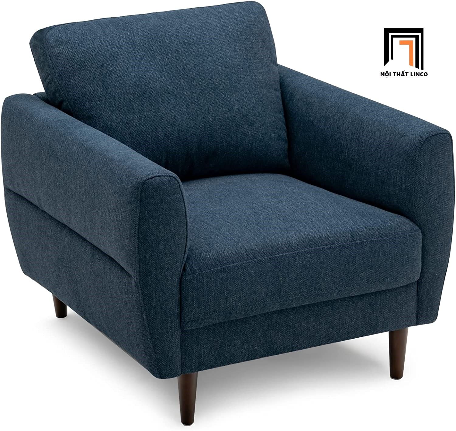 Ghế sofa đơn thư giãn BT30 Beamo vải nỉ xinh xắn