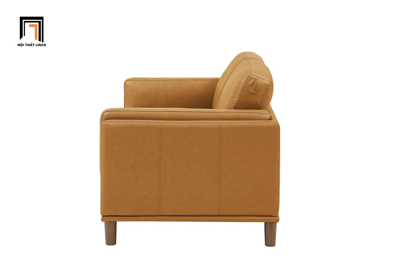 Ghế sofa bọc da giả 1 chỗ ngồi DT59 Kassy cho gia đình