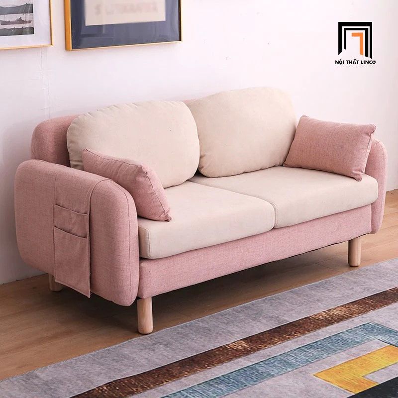 Ghế sofa băng nhỏ gọn BT156 Scandy dài 1m5 vải nỉ