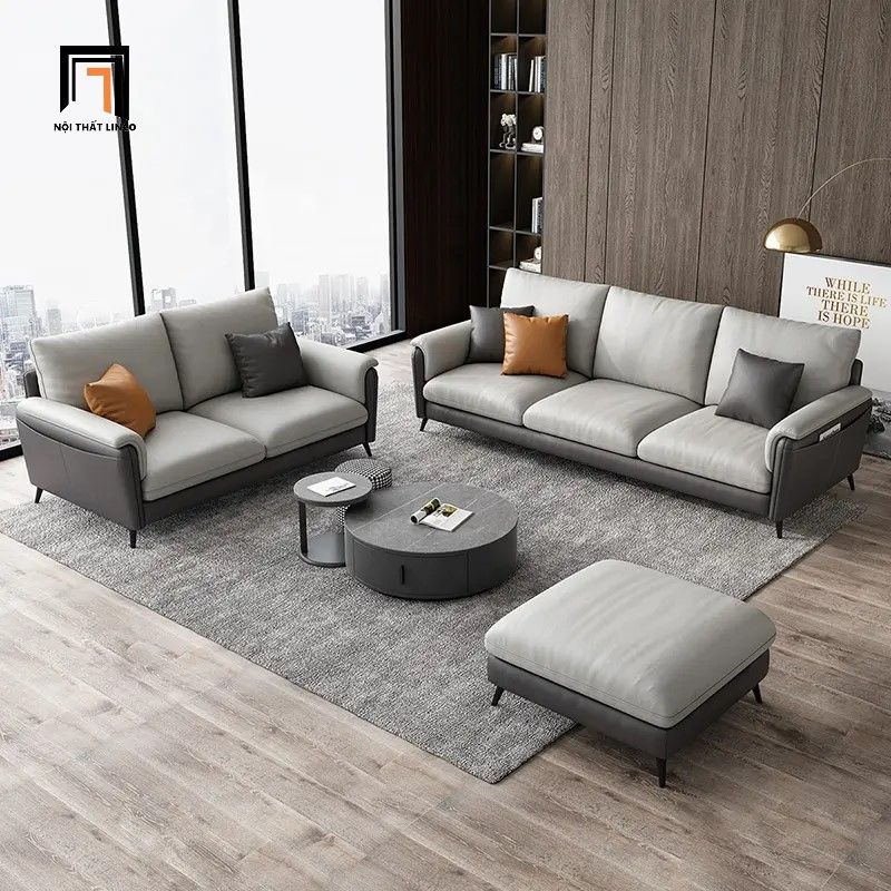Ghế sofa băng da Pu BT136 Jing dài 2m cho văn phòng