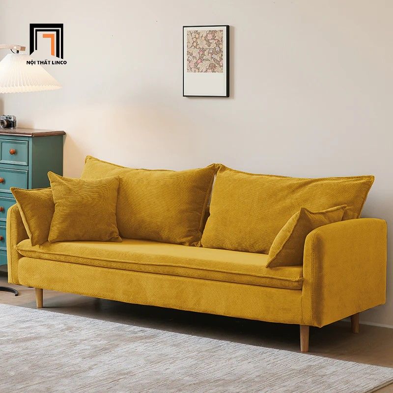 Bộ ghế sofa phòng khách vải nỉ KT104 Nocito giá rẻ