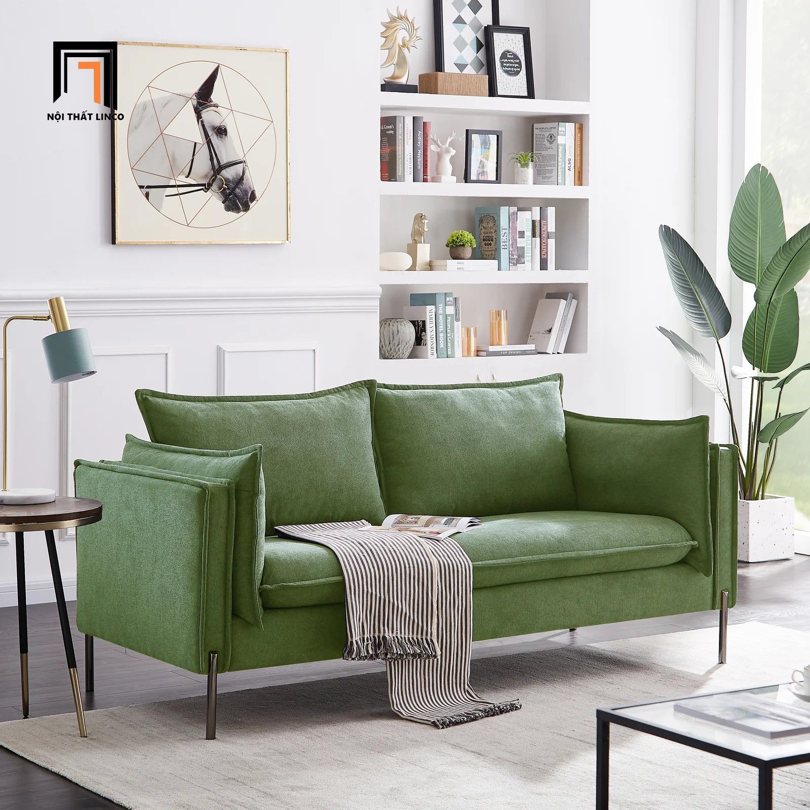 Ghế sofa băng nhỏ gọn BT87 Calla 1m9 hiện đại