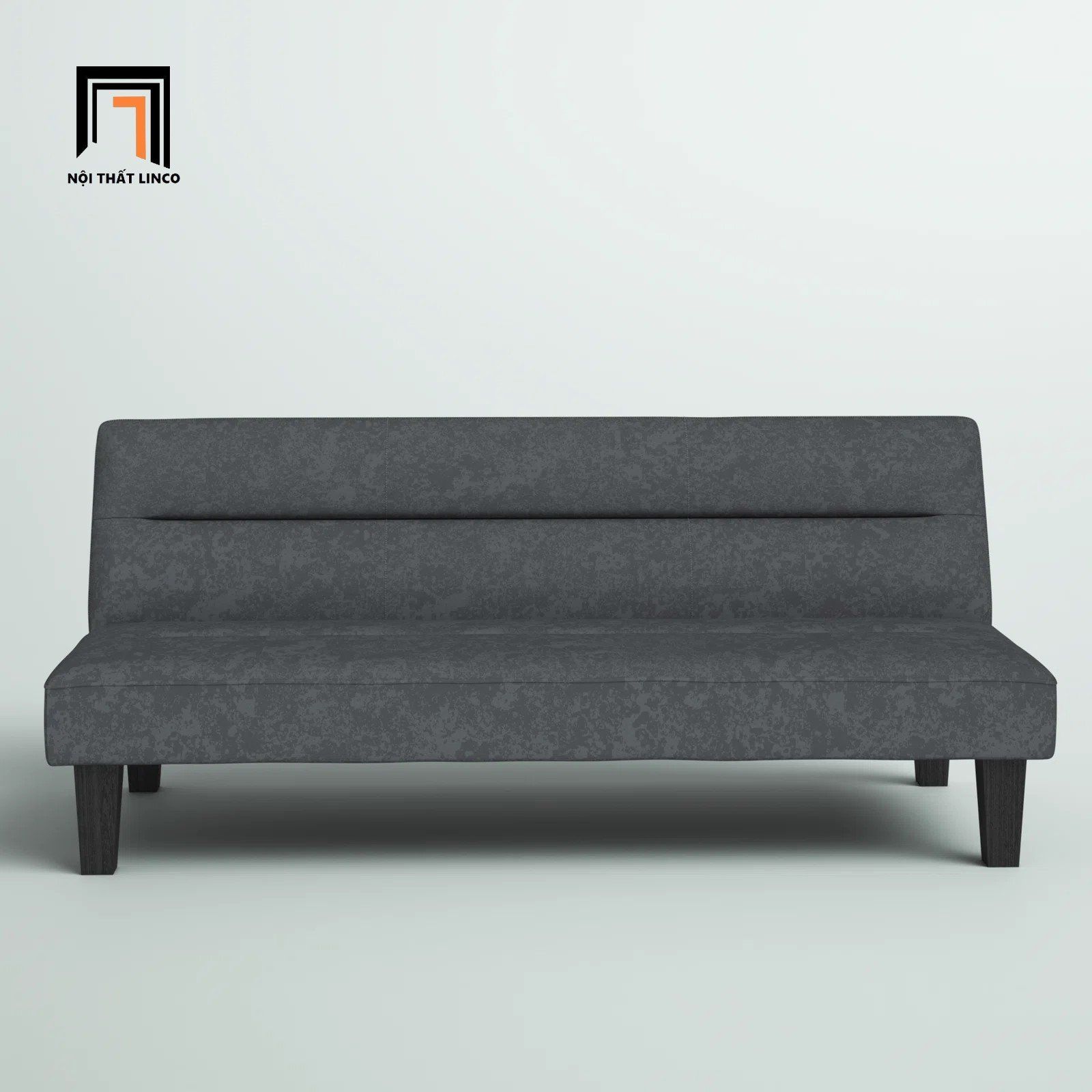 Ghế sofa bed bật giường hiện đại GB86 Fayette dài 1m7 xám đậm