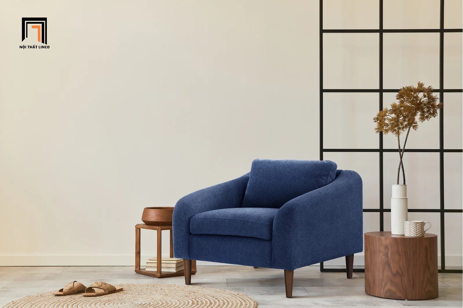 Ghế sofa đơn nhỏ gọn DT44 Ledge cho khách sạn giá rẻ