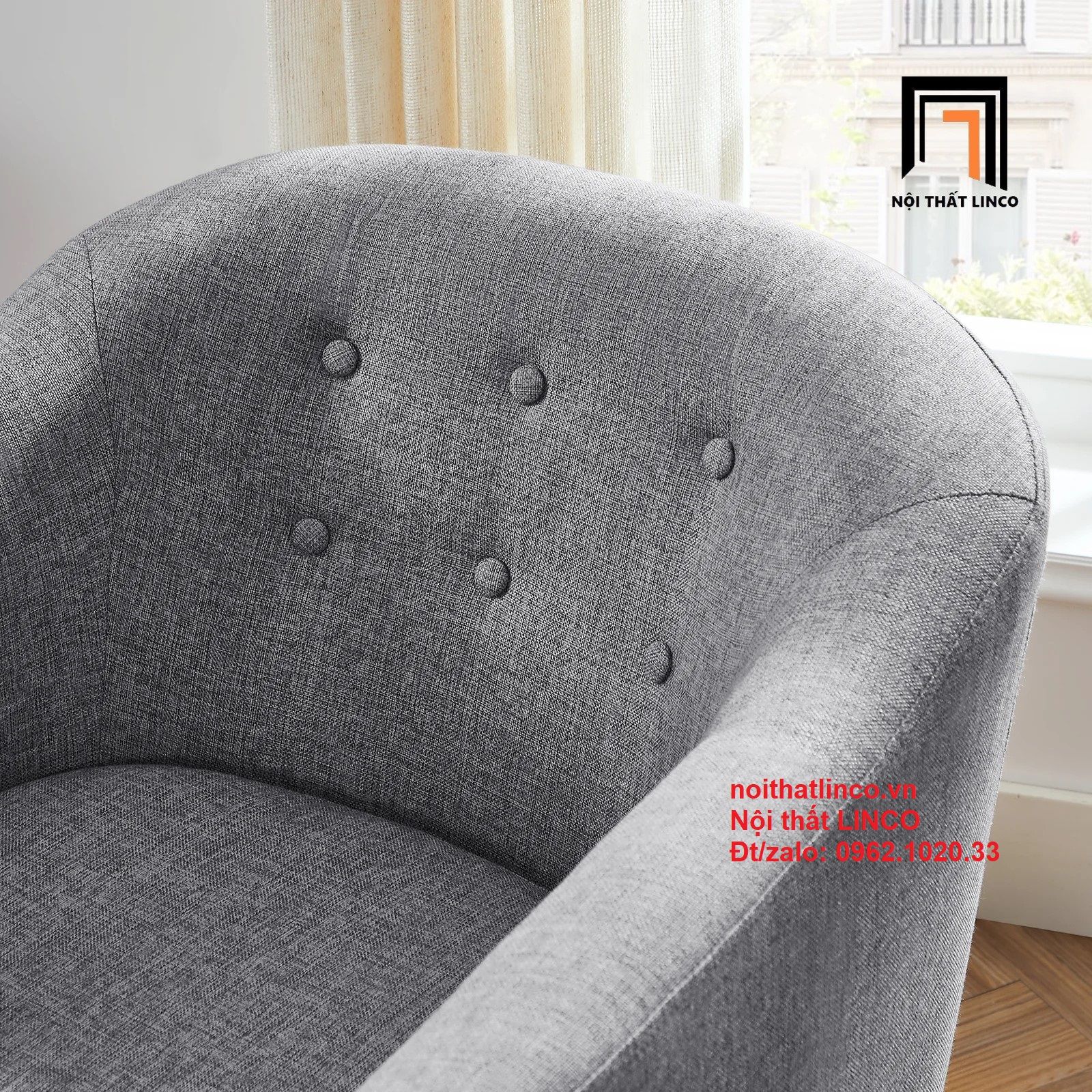 Ghế sofa đơn trang trí DT7 Dreer nhỏ xinh xắn