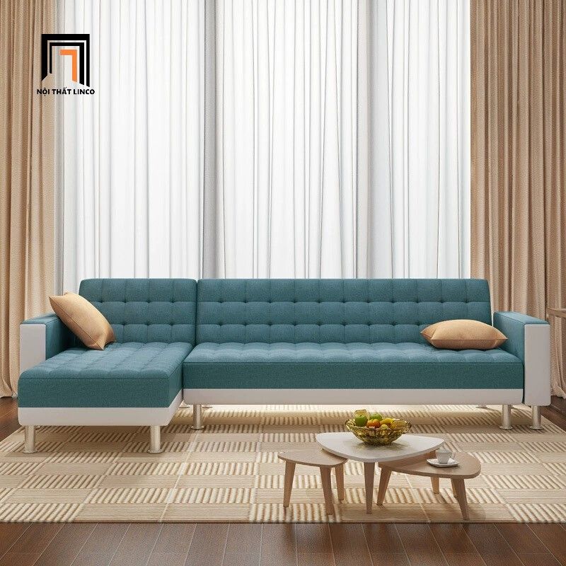 Bộ ghế sofa chữ L da bóng GT267 Parade 2m55 x 1m5 giá rẻ