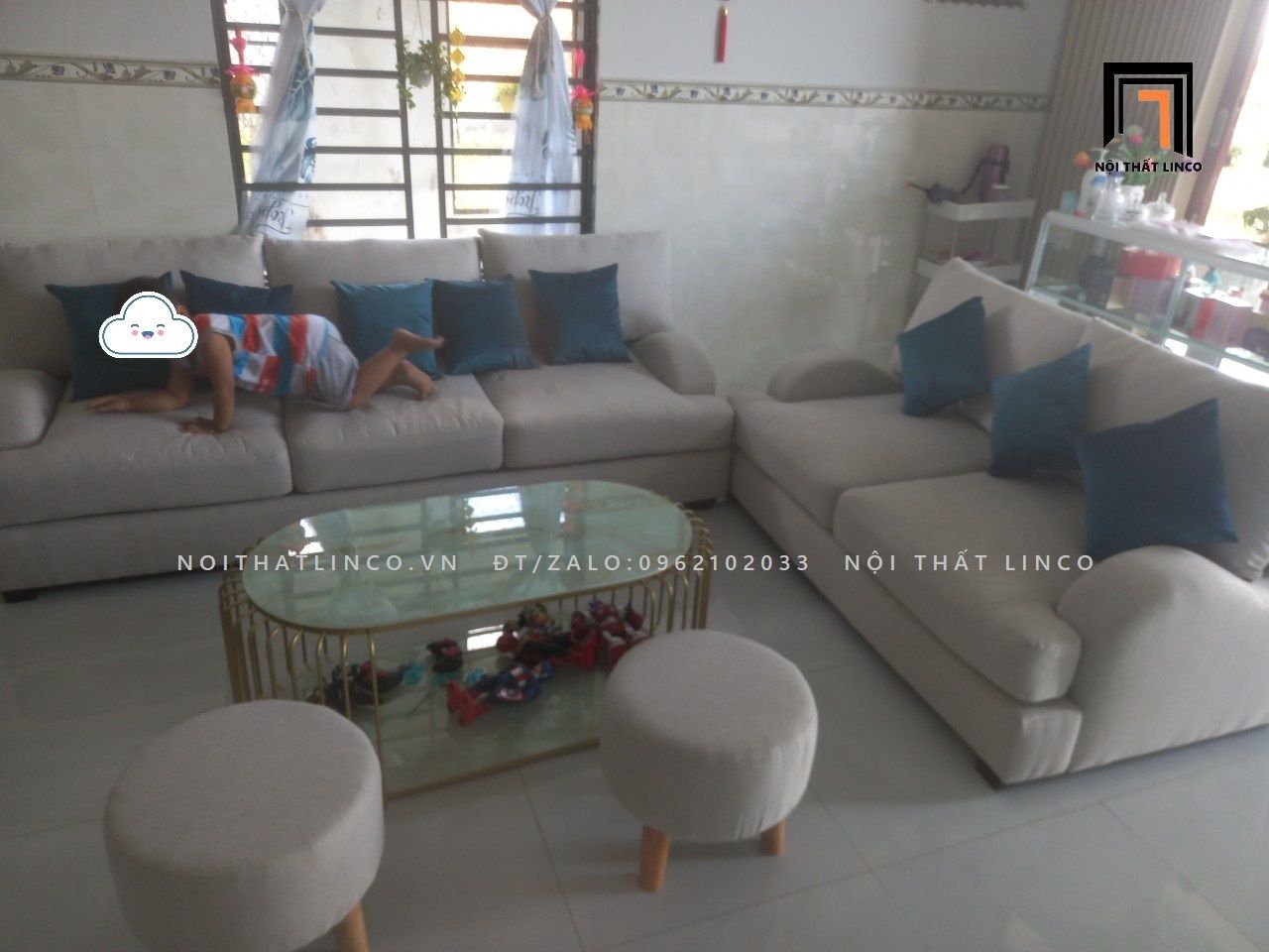 Ghế sofa băng 2m2 BT21 Somerville phong cách cổ điển châu Âu