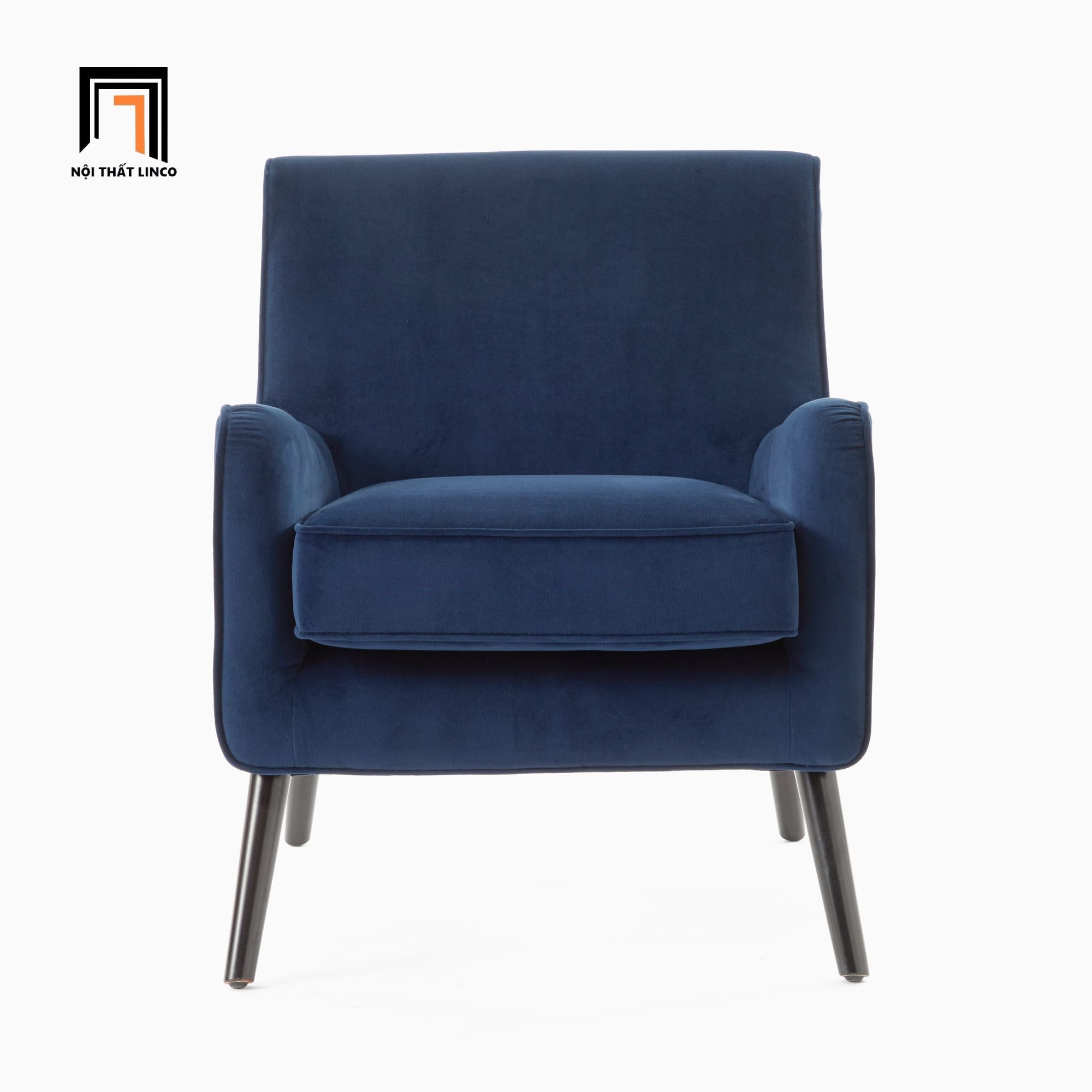 Ghế sofa đơn 1 người ngồi DT17 Nooker màu xanh đen
