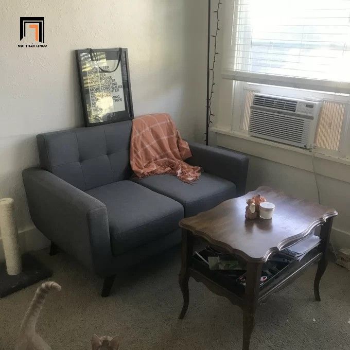 Ghế sofa băng nhỏ gọn dài 1m3 BT218 Esmai cho phòng trọ