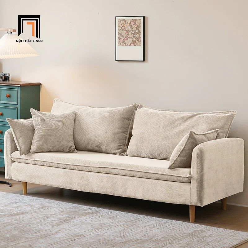 Bộ ghế sofa phòng khách vải nỉ KT104 Nocito giá rẻ