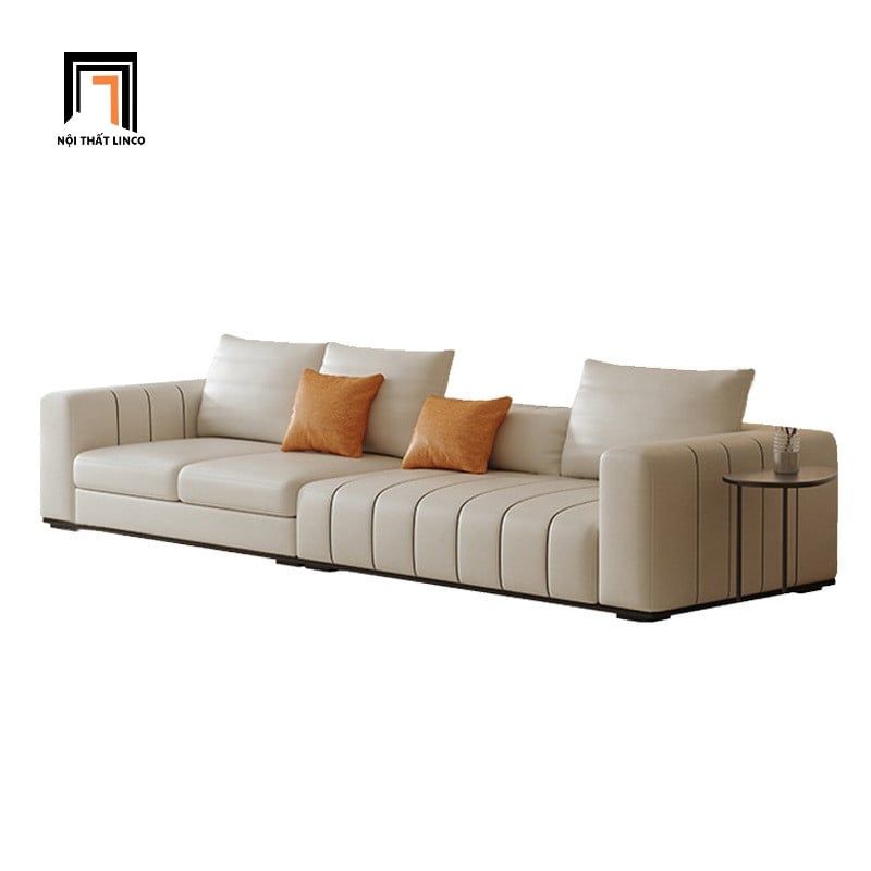 Sofa băng phòng khách sang trọng dài 3m BT318 Roxham da Pu