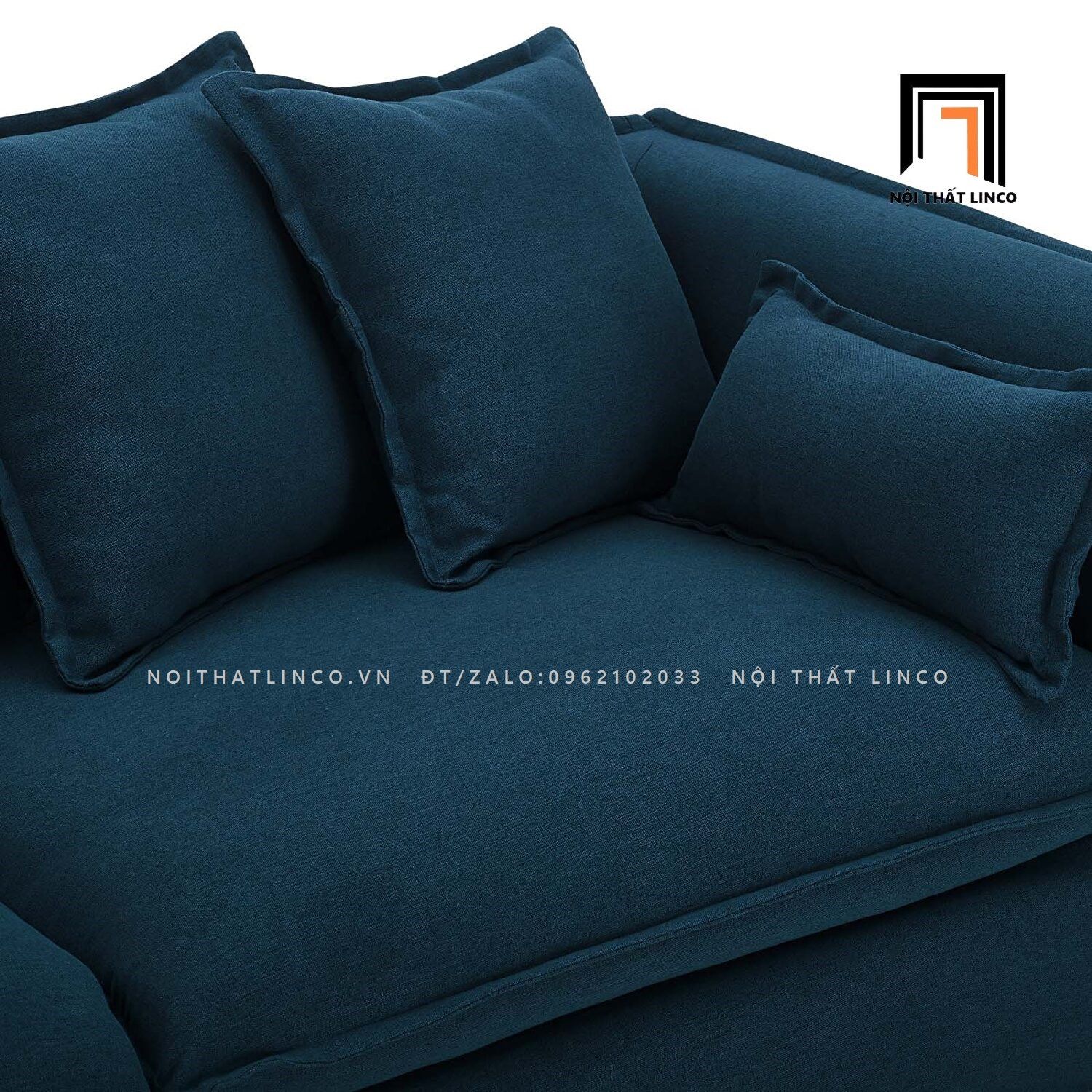 Ghế sofa băng gia đình BT109 Azure dài 1m9 giá rẻ đẹp