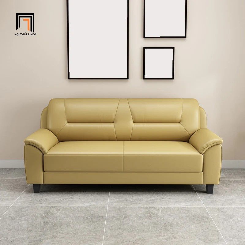 Sofa băng da công nghiệp BT158 Rabot dài 1m7 nhỏ gọn