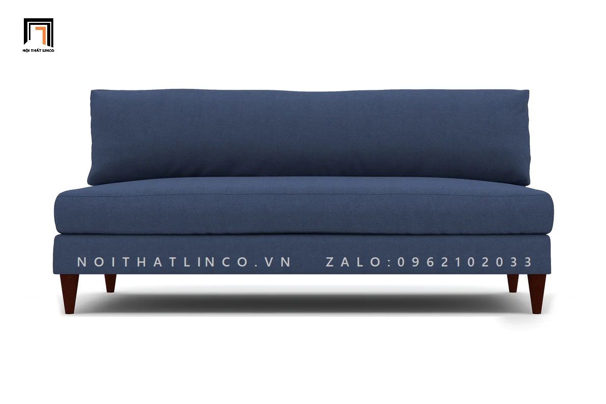 Ghế sofa băng đơn giản dài 1m8 GT1 xanh dương đậm