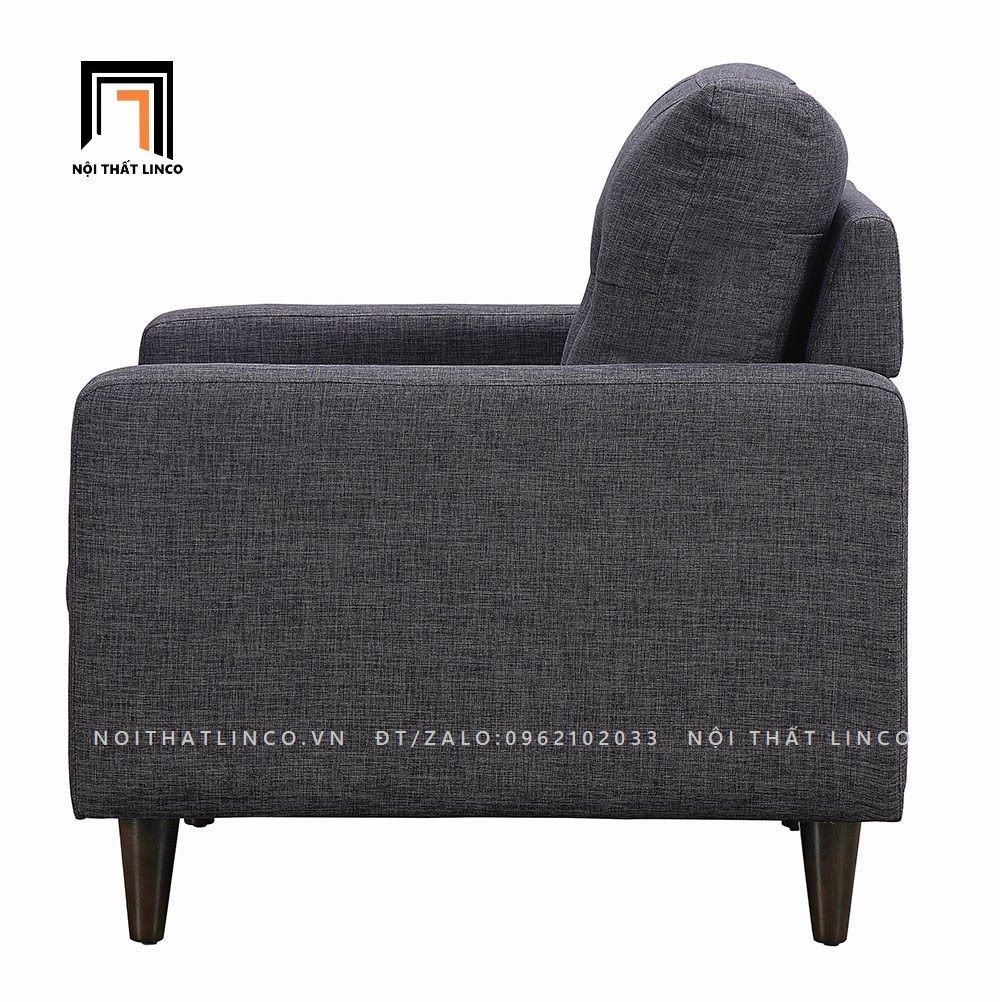 Bộ ghế sofa phòng khách KT42 Watsonville màu xám đen