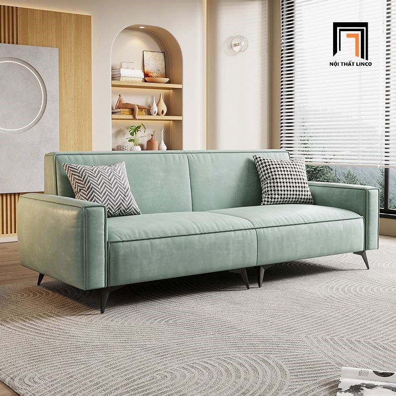 Ghế sofa băng bọc da giả dài 2m1 BT268 Klamath cho văn phòng