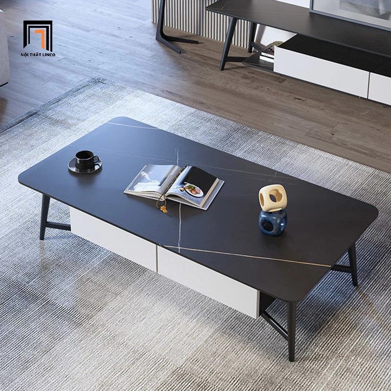 Bàn trà sofa phòng khách hiện đại BSF8 Camis 1m x 50 mặt đá