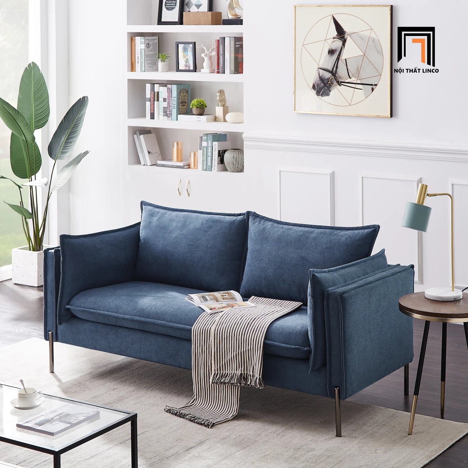 Ghế sofa băng nhỏ gọn BT87 Calla 1m9 hiện đại